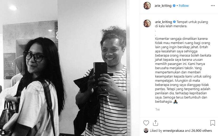 ari kriting dan indah permatasari