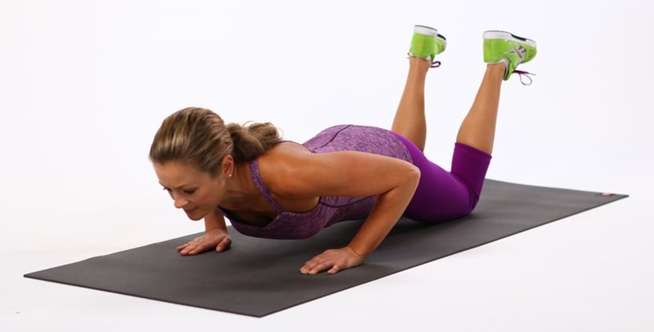 push up lutut push up lutut