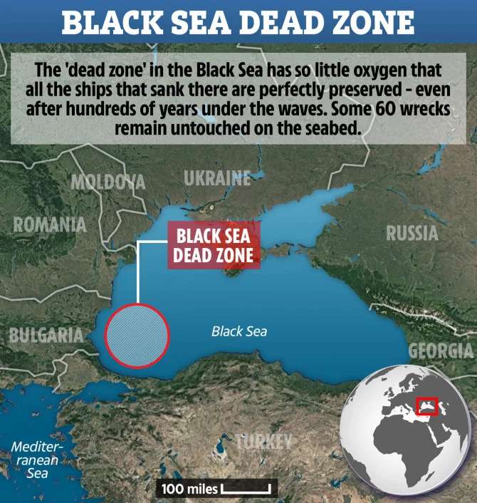Zona Mati, kuburan kapal karam sejak 400 Sebelum Masehi.