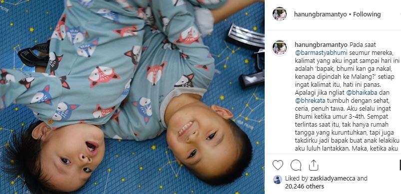 Postingan Hanung Bramantyo
