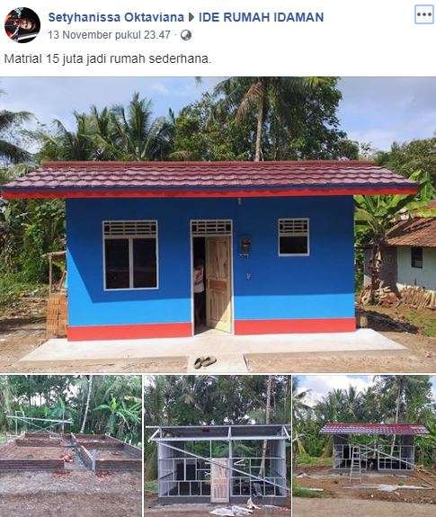 Postingan rumah Rp15juta