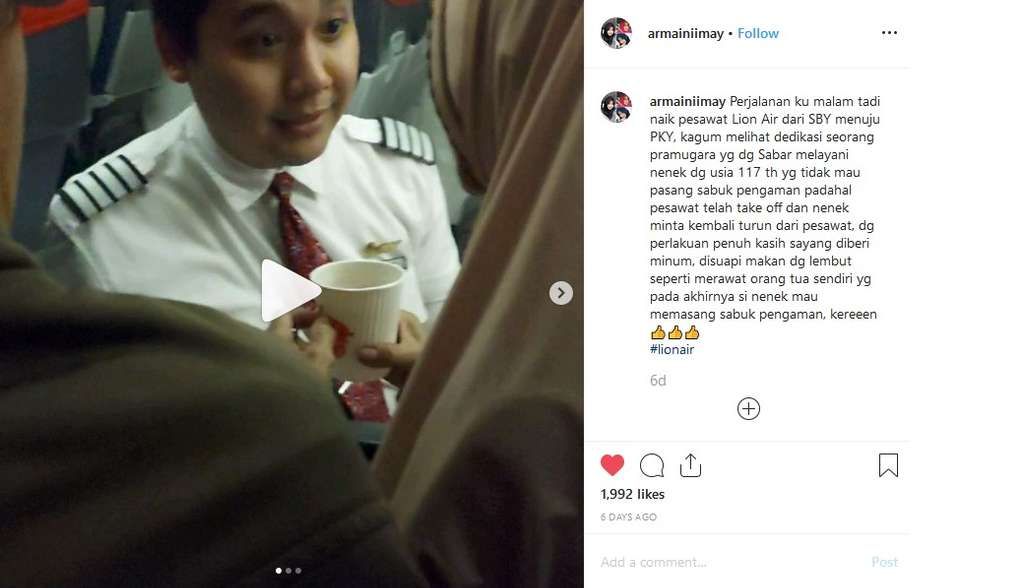 Pramugara Lion Air.
