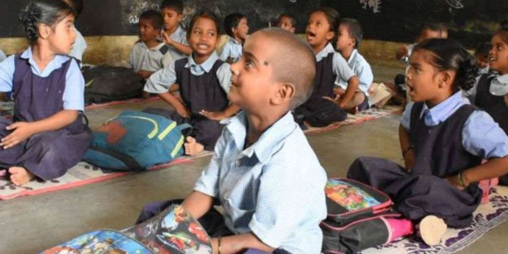 Divya saat menjalani proses pembelajaran