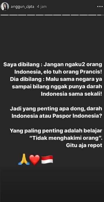 unggahan Anggun C Sasmi