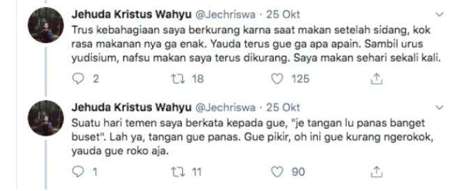 Badan panas tinggi, nafsu makan hilang