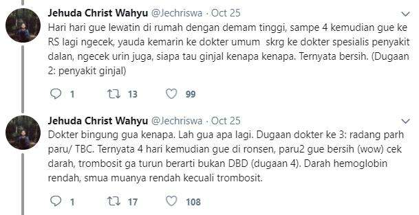 Tak Tahu Sakit Apa