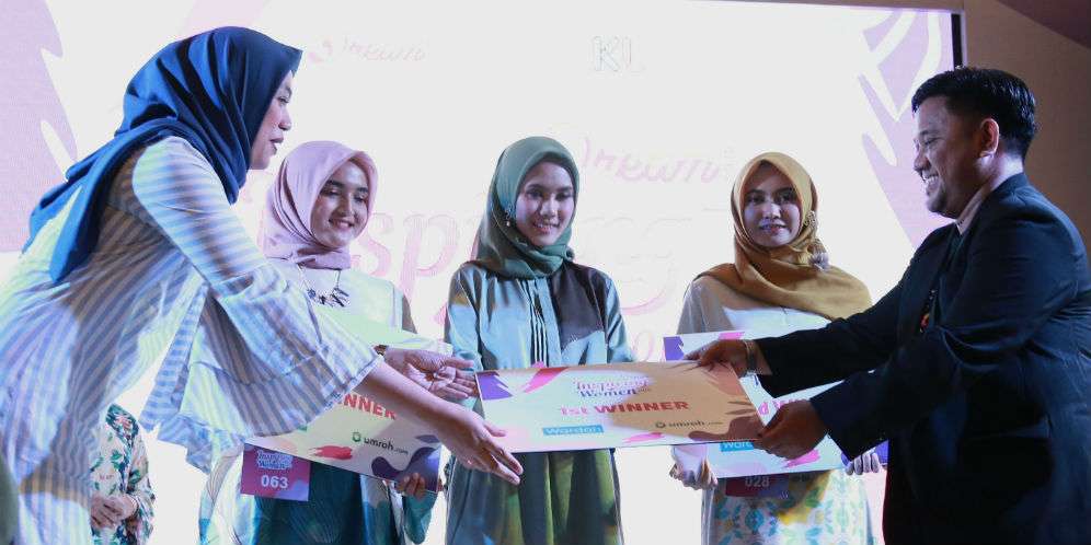 Tiga pemenang Dream Inspiring Women 2019 (Foto: Deki Prayoga/Dream.co.id)