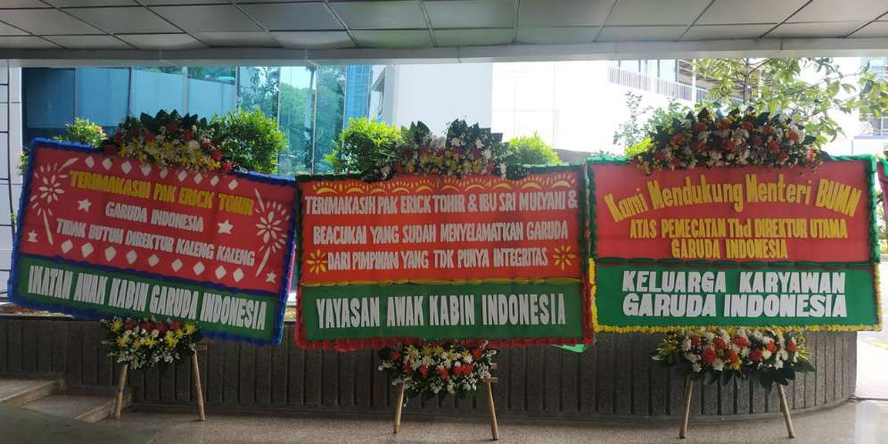 Karangan Bunga BUMN