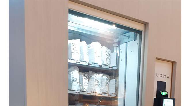 Hijab vending machine Suqma