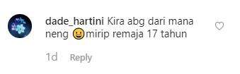 Ayu Ting Ting mirip remaja 17 tahun.