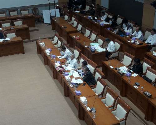 Rapat Kemenag dengan Komisi VIII DPR (Foto: Dream.co.id/Muhammad Ilman Nafi`an)