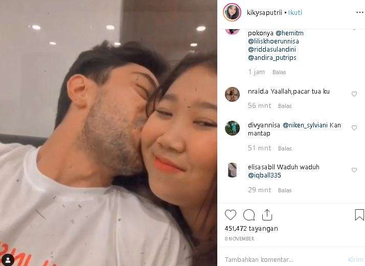 kiky saputri dan reza rahadian
