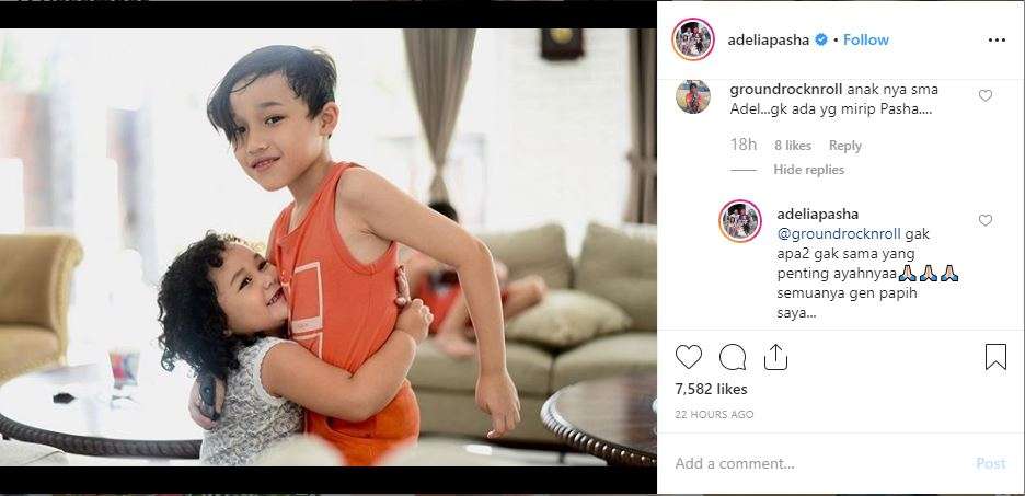 Anak Adelia dan Pasha