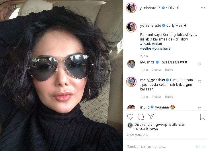 penampilan Yuni Shara