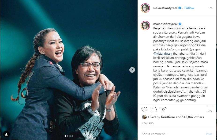 Maia dan Ari Lasso