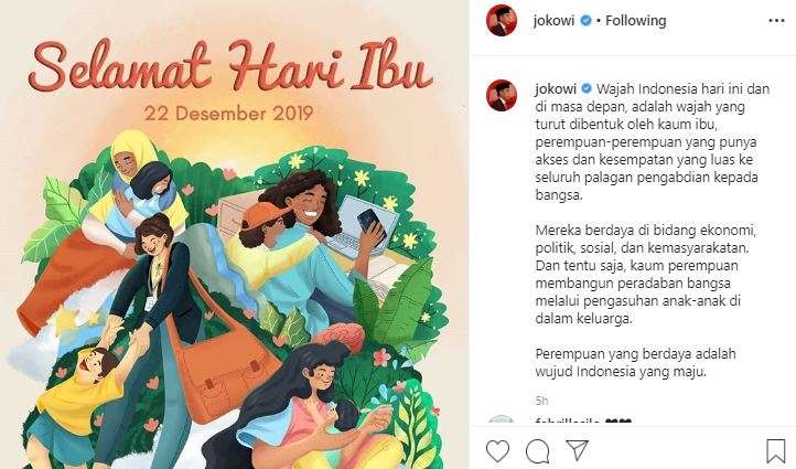 Hari Ibu Jokowi