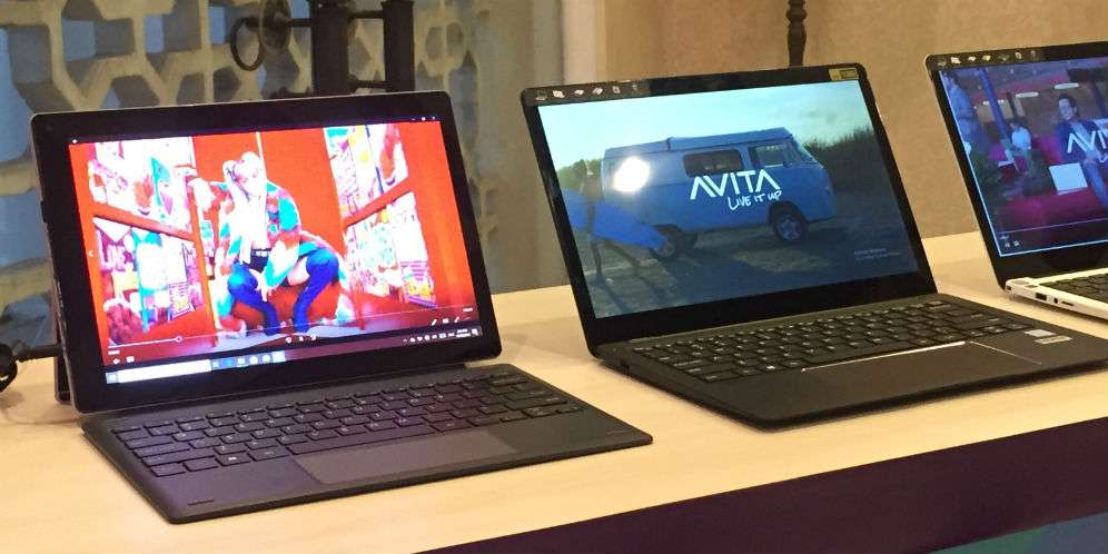 Peluncuran dua laptop produksi Avita (Foto: Dream.co.id/Diah Tamayanti))