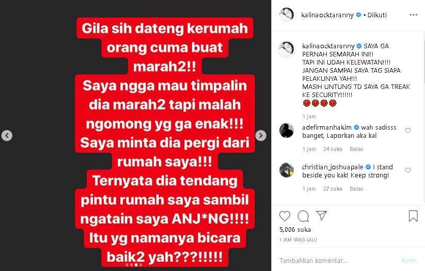 Kalina mantan istri Deddy Corbuzier