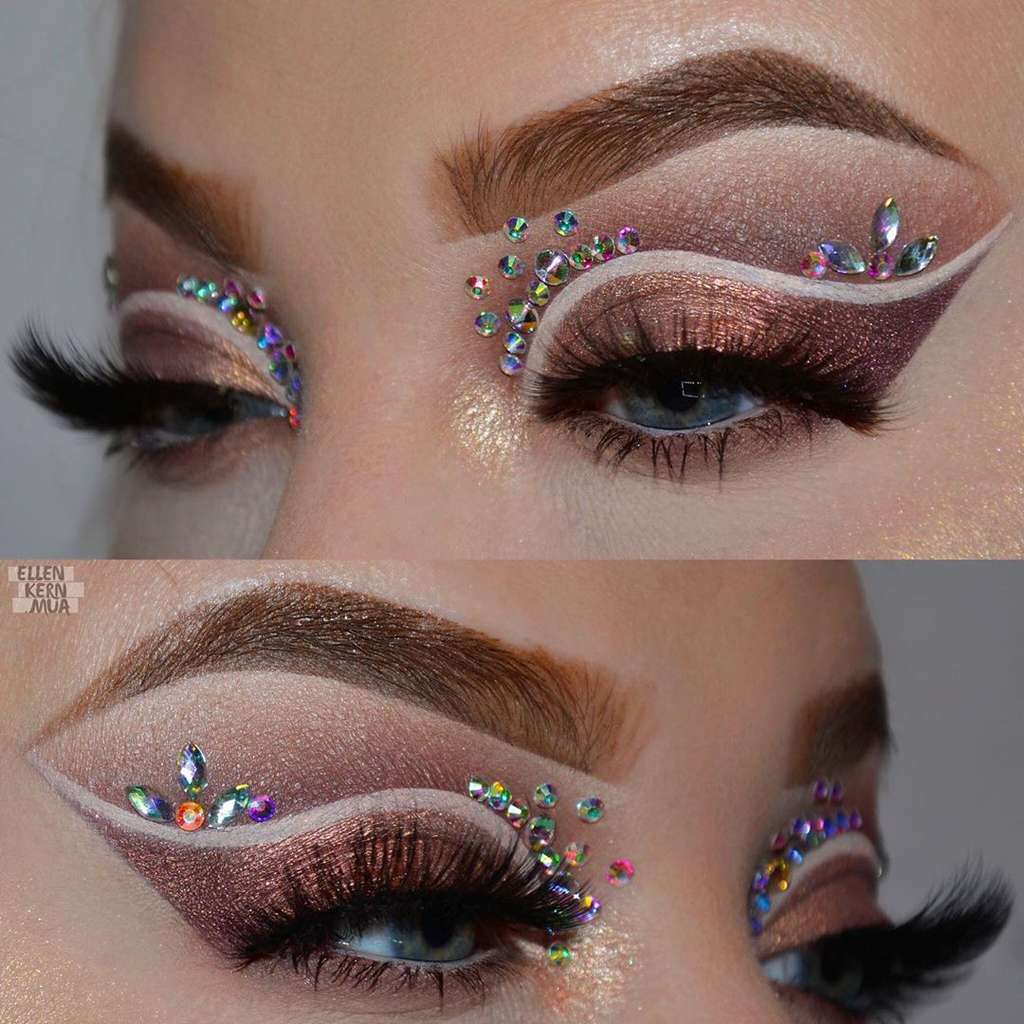 Cut Crease Rhinestone Cut Crease Rhinestone