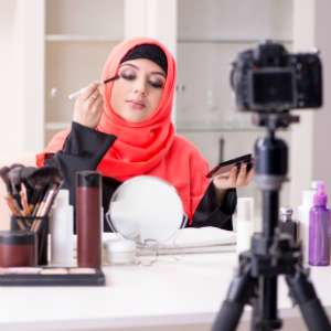 Ilustrasi Hijab Cantik