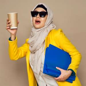 Ilustrasi Hijab Cantik