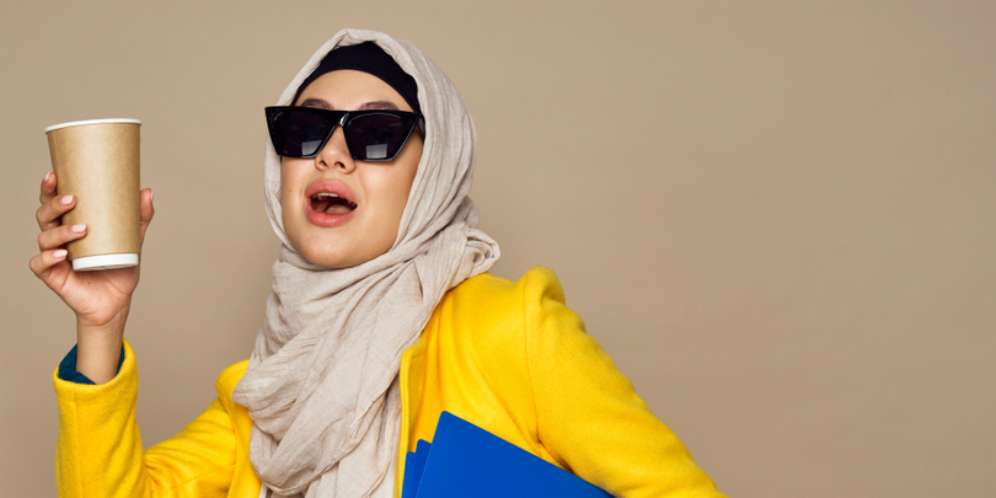 Ilustrasi Hijab Cantik