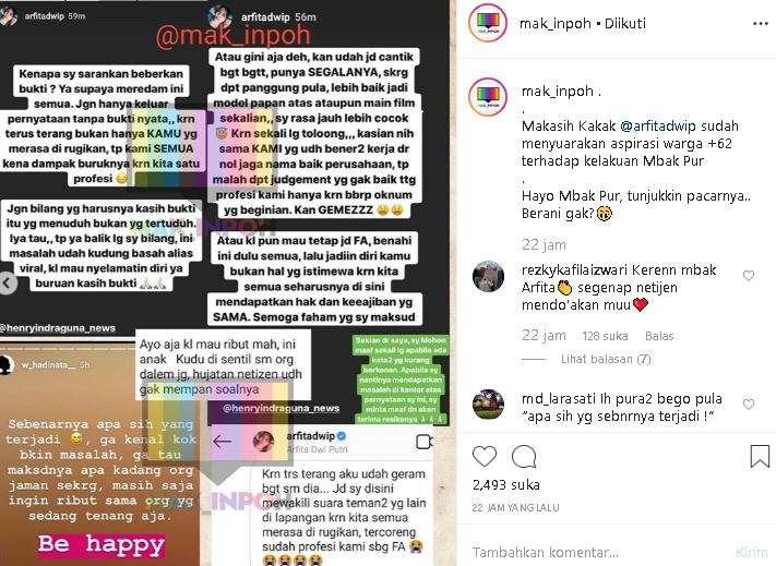 unggahan istri yama carlos