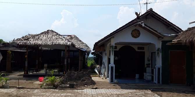 rumah kontrakan raja keraton agung sejagat di Sleman. ©2020 Merdeka.com/Purnomo Edi