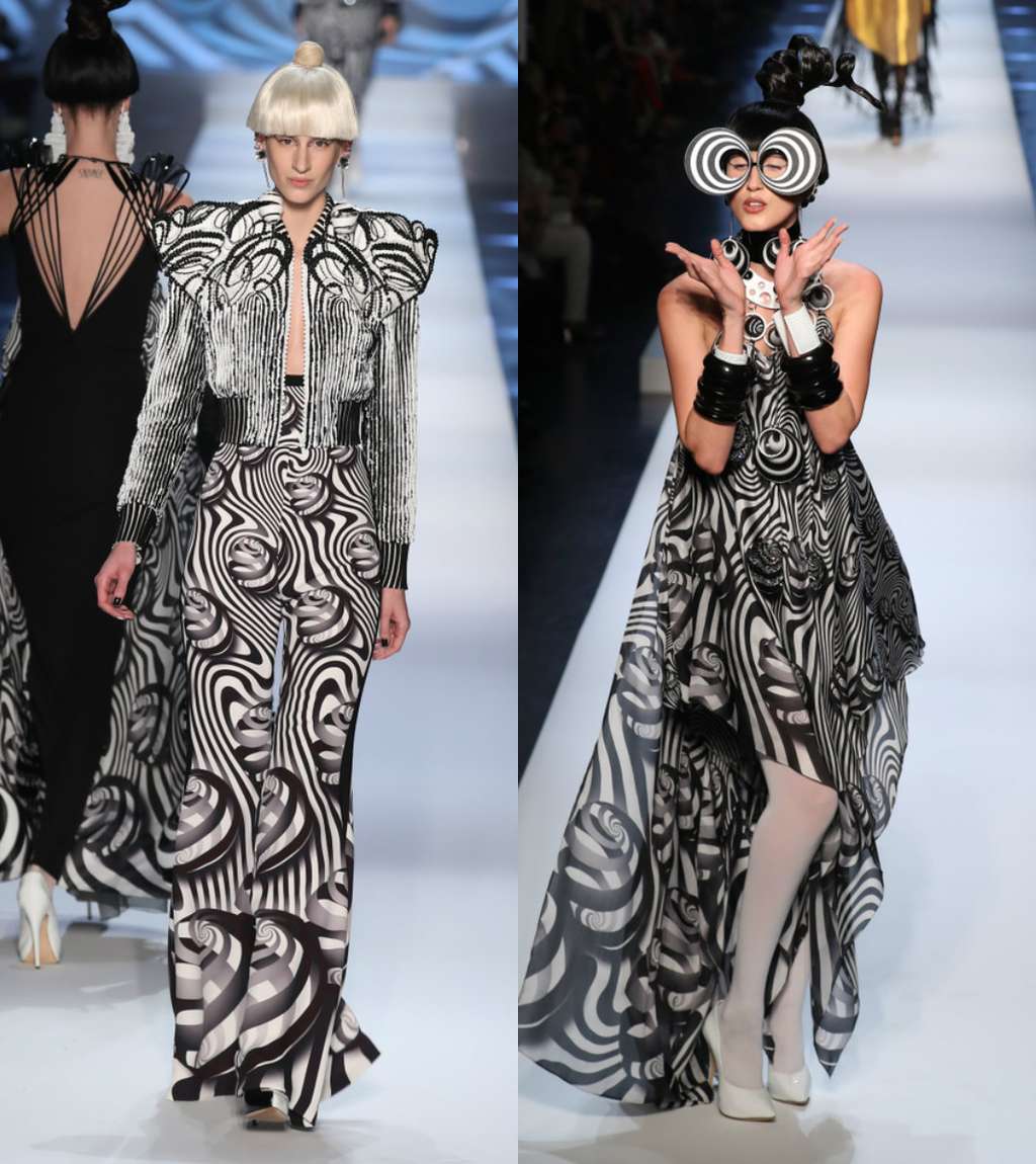 Rancangan Jean Paul Gaultier di Paris Fashion Week 2018 (Foto: Shutterstock) Rancangan Jean Paul Gaultier di Paris Fashion Week 2018 (Foto: Shutterstock)
