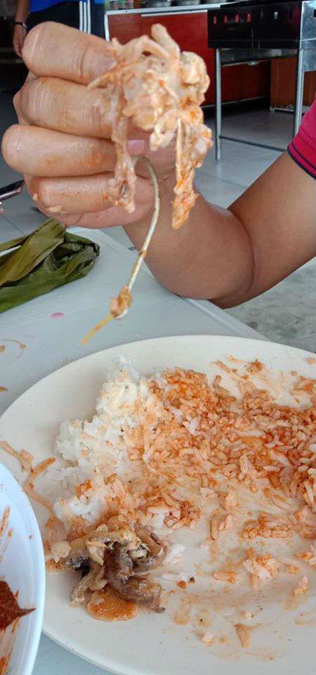 Kail ikan ditemukan di makanan