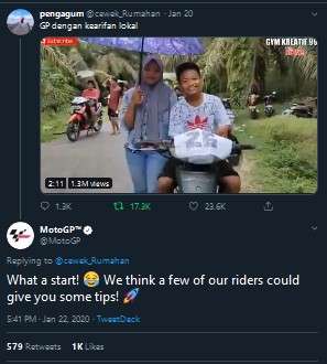 Reaksi MotoGP