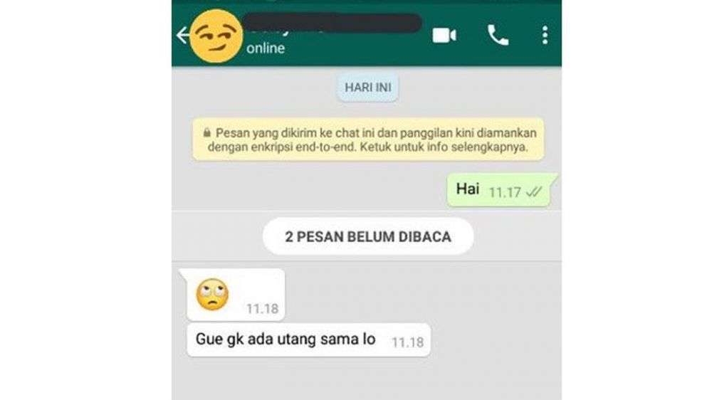 Chat Mantan