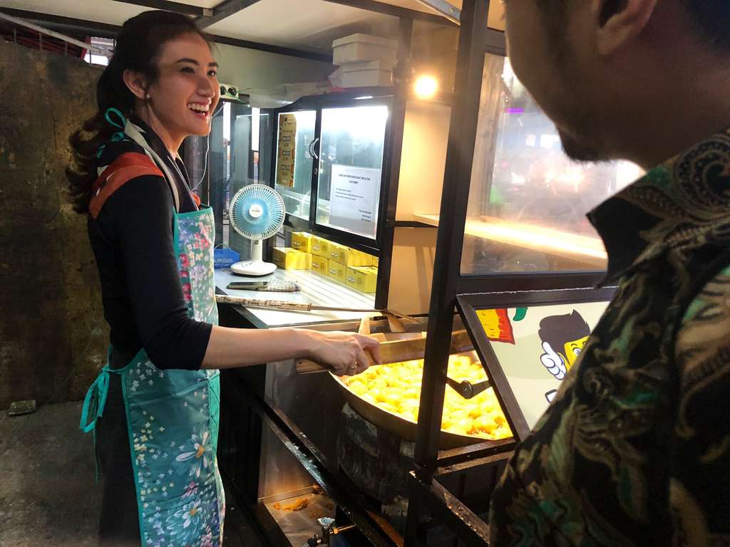 Penjual Tahu Cantik