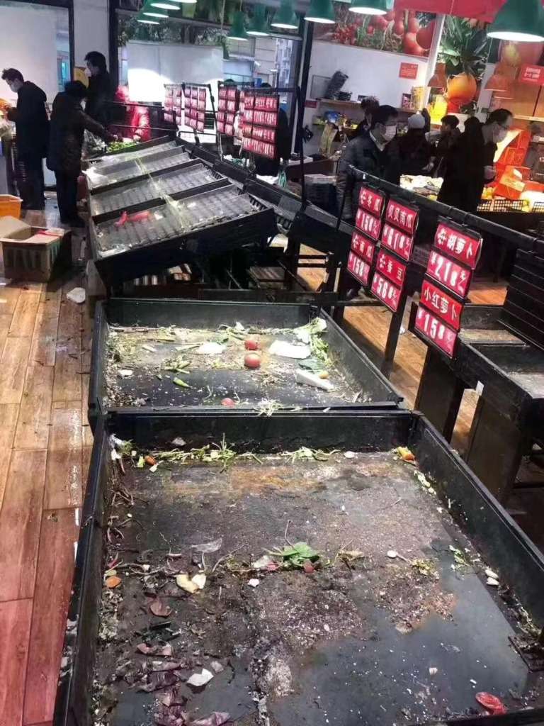 Wuhan kota hantu