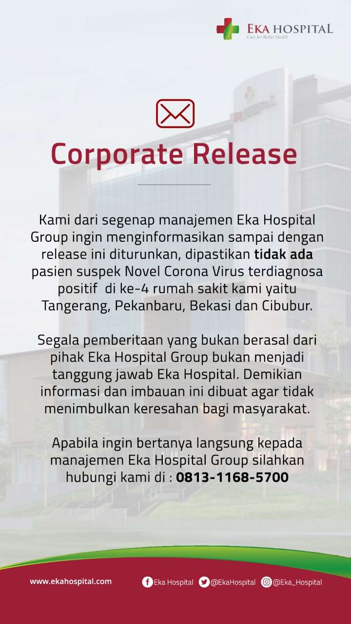 Manajemen Eka Hospital Manajemen Eka Hospital