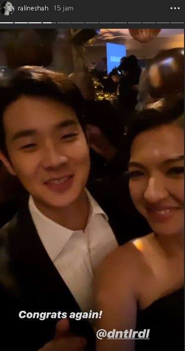 Raline shah dan pemain parasite