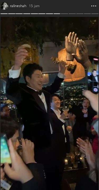 Raline shah dan pemain parasite