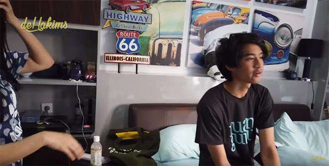 Kamar Devano Danendra bertema American Highway.