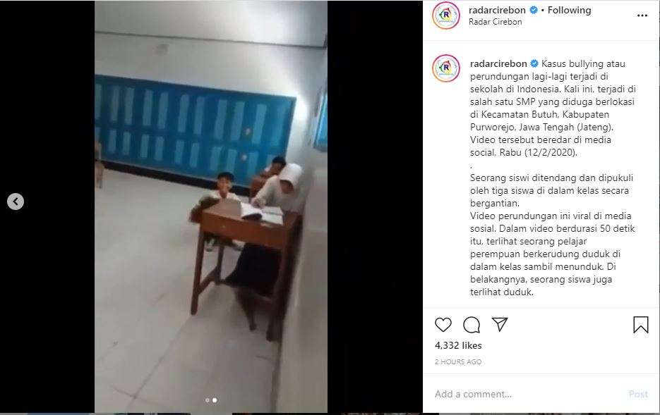Perundungan di Purworejo