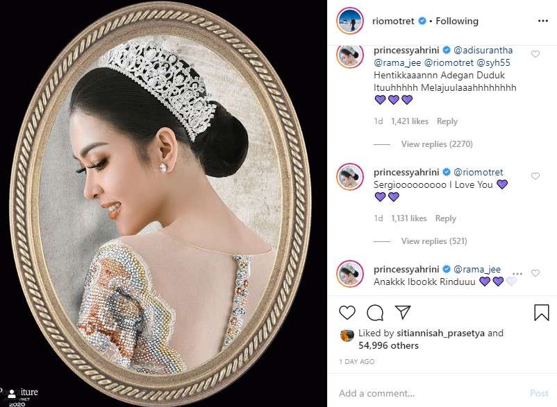foto syahrini di rio motret