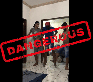Tantangan berbahaya.