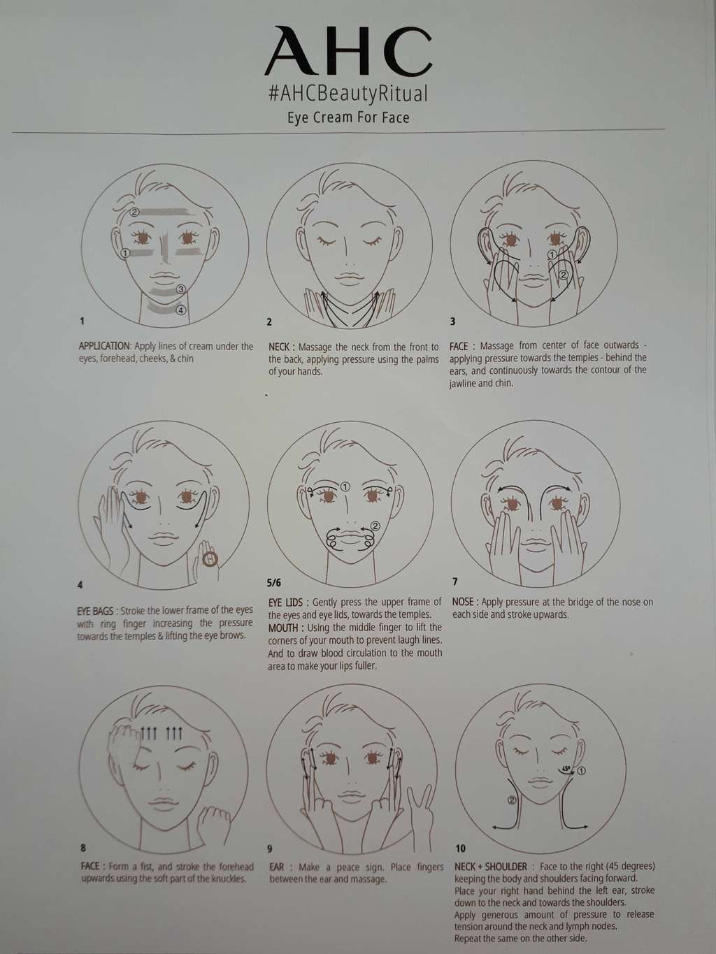 #AHCBeautyRitual