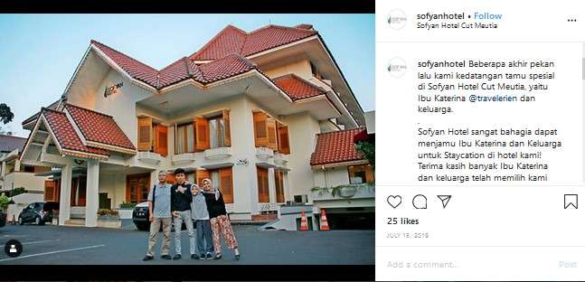 Hotel keluarga Marshanda