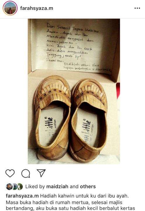 Hadiah pernikahan paling berkesan dari ayah.