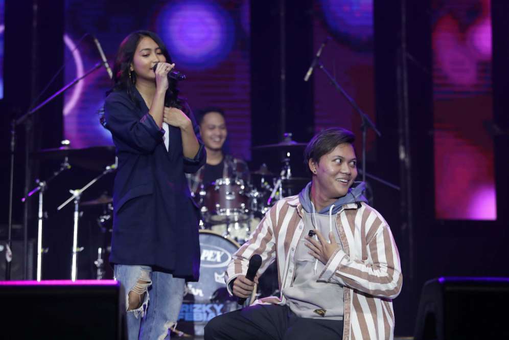 Rizky Febian di Java Jazz Festival 2020