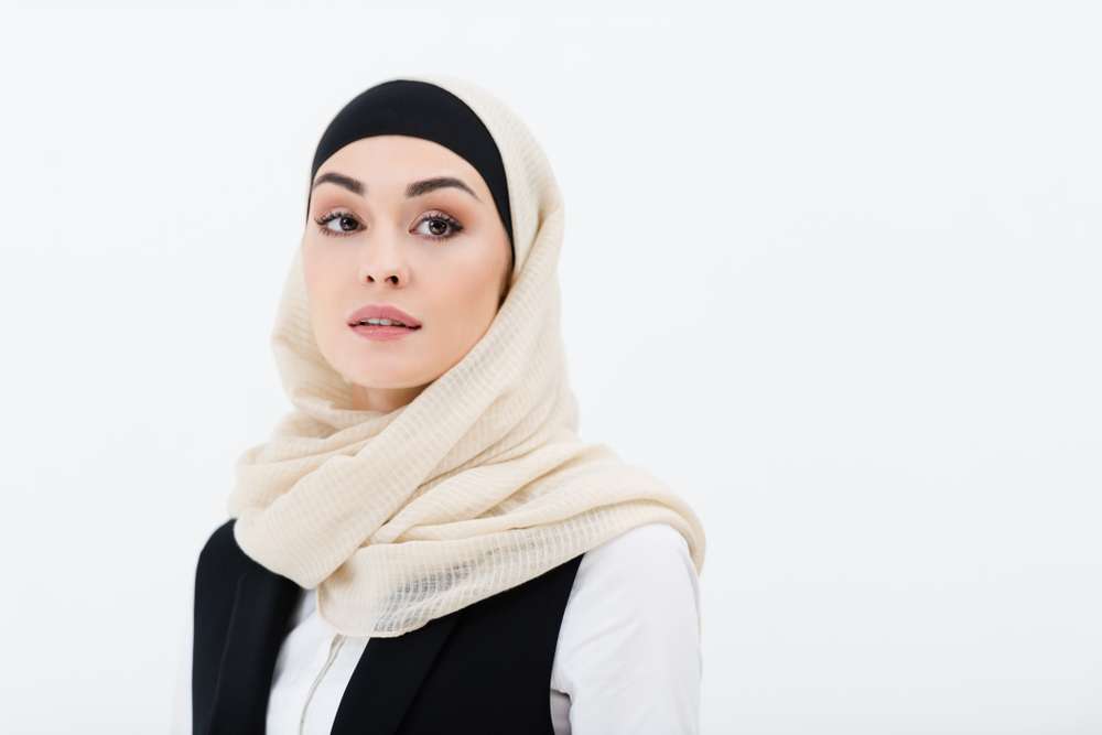Ilustrasi hijaber cantik