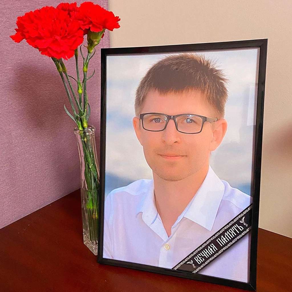 Didenko memajang foto sang suami (foto: Instagram)