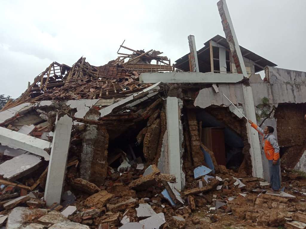 Dampak gempa di Sukabumi, Jawa Barat