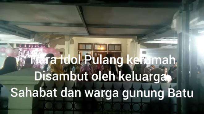 Potret tampak depan rumah Tiara Anugrah, jebolan Indonesian Idol 2020 asal Jember,