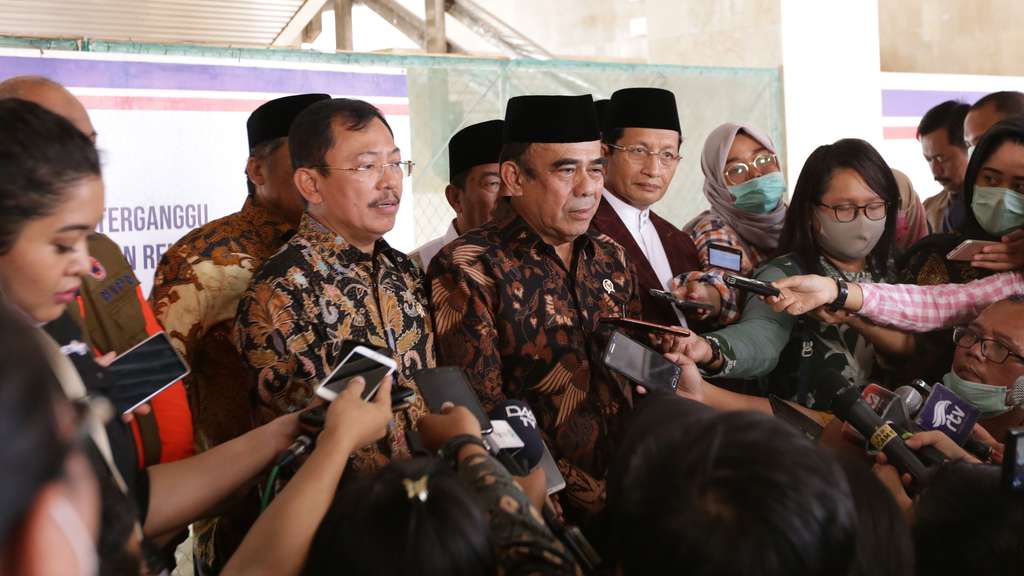 Cegah Corona di Masjid Istiqlal